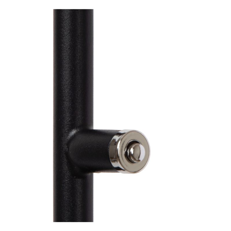 Lucide AARON - Stojacia lampa - LED Dim. - 1x10W 4000K - Čierna